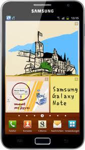 Смартфон Samsung Galaxy Note GT-N7000 Blue - Динская